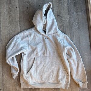 Nike Light Gray Men's Hoodie 0268
